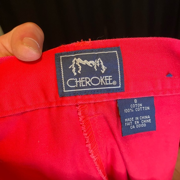 Cherokee Pink High-waist Trouser - Picture 2 of 5